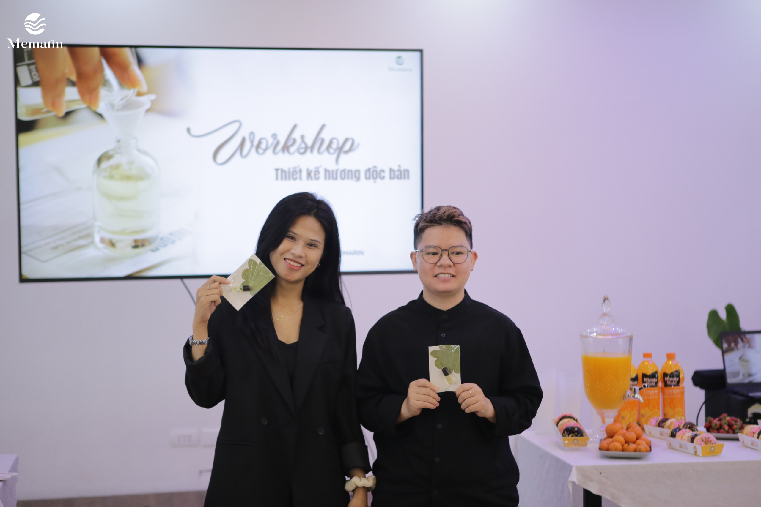 Thành phẩm nước hoa tại workshop nước hoa doanh nghiệp