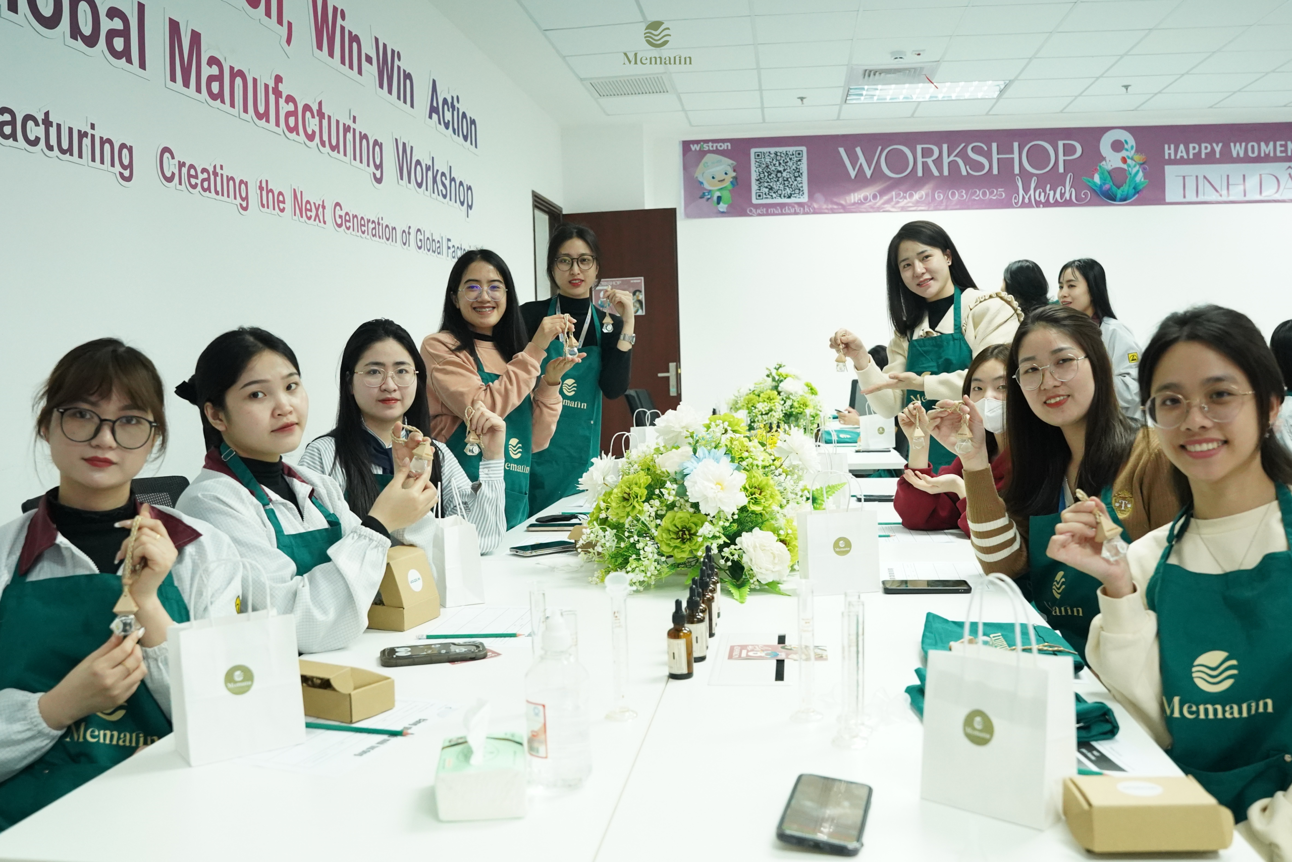 Workshop tinh dầu treo cùng Wistron: Hành trình 50km đầy cảm hứng Workshop tinh dầu treo cùng Wistron