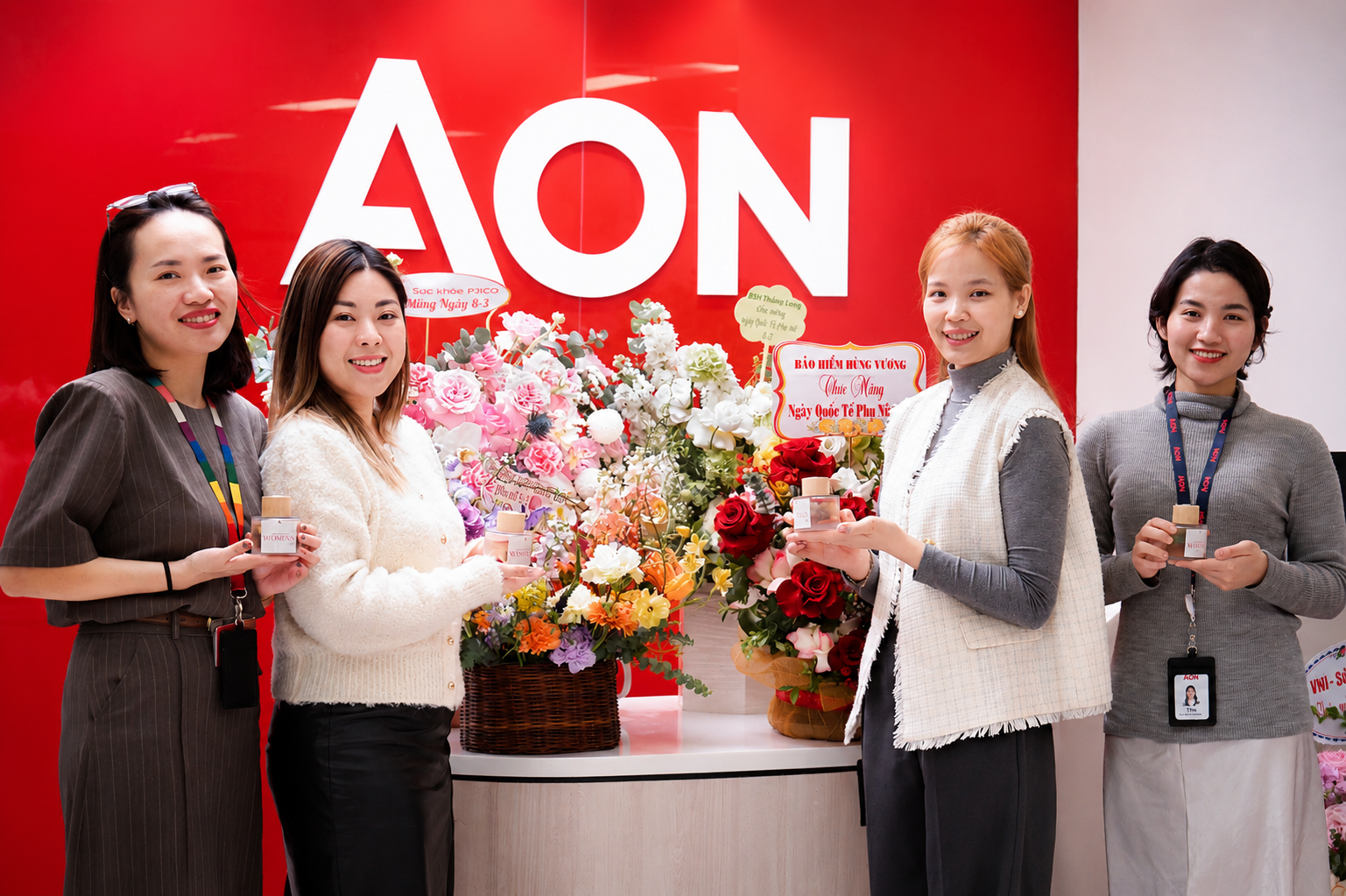 Memarin Tổ Chức Workshop Tinh Dầu Khuếch Tán Cắm Que Cho AON Nhân Ngày 8/3 Workshop AON