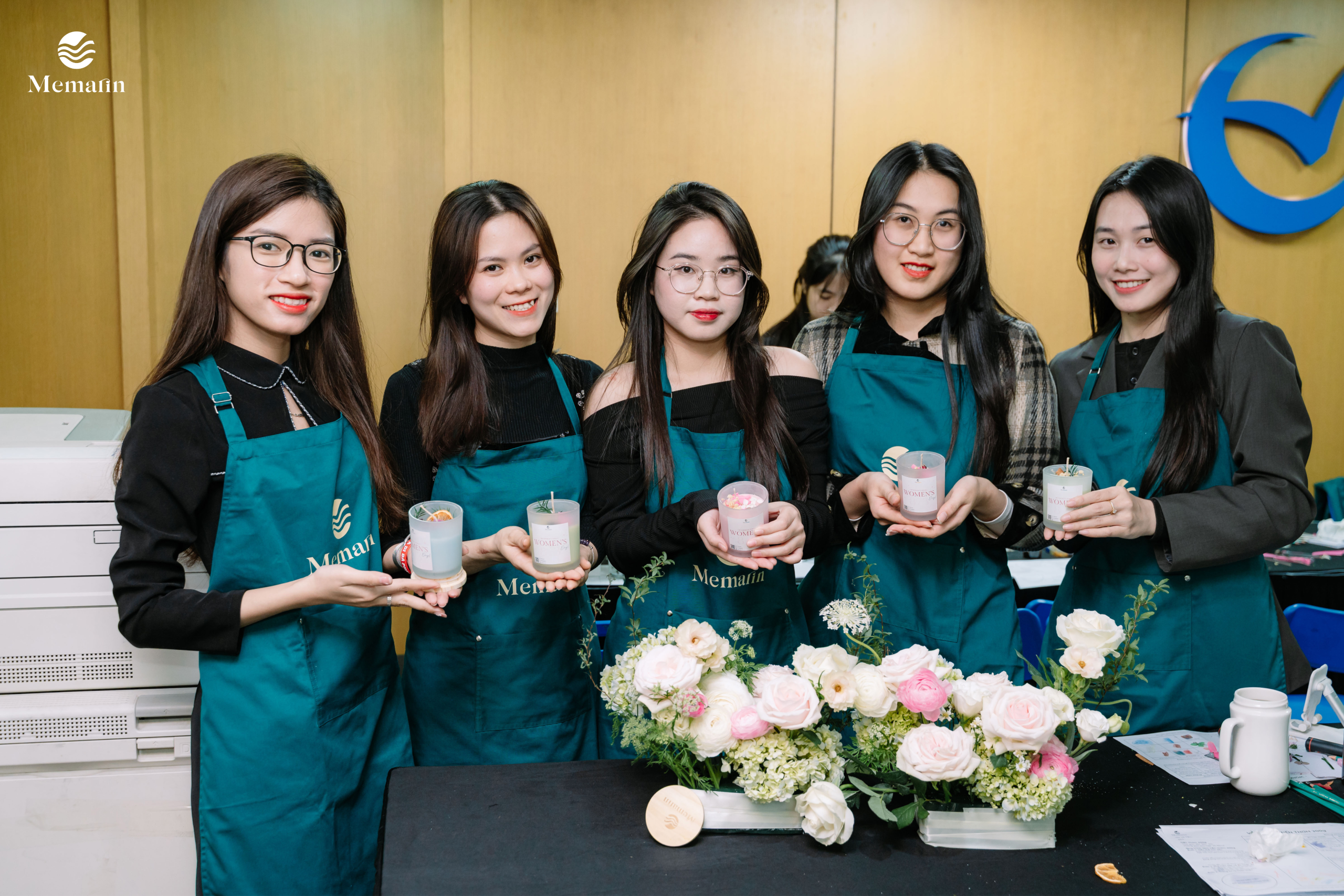 Memarin tổ chức workshop nến thơm cho doanh nghiệp