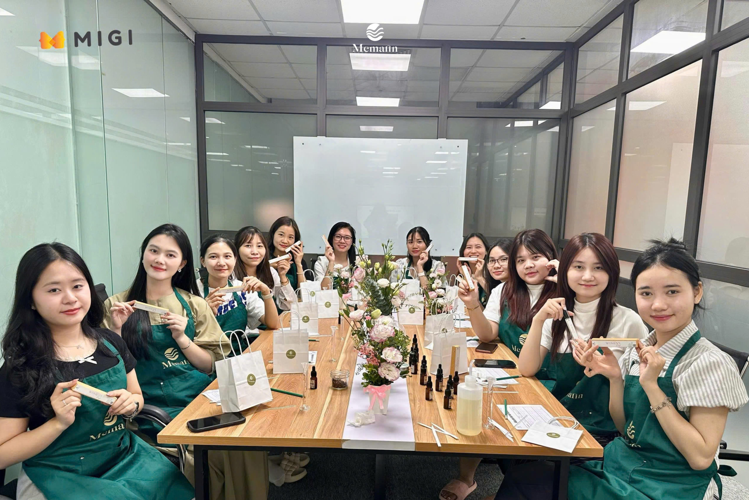 Thành quả workshop nước hoa